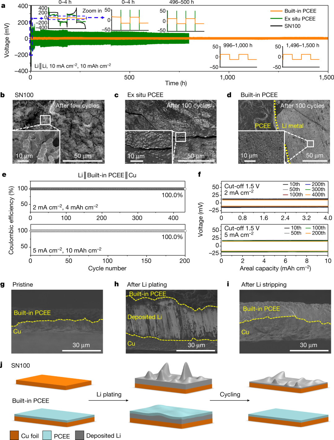 Nature! 韩国先进科学技术研究院联手佐治亚理工，基于聚合物电解质在锂电中的应用,图片,锂电池,可穿戴设备,软机器人,电解质,陶瓷,第4张