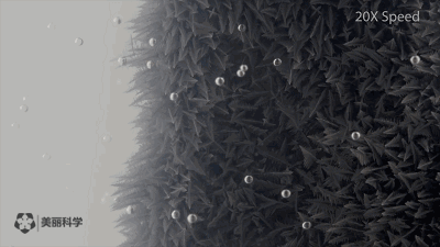 中国学霸用化学方程式拍片，拿国际大奖惊艳全世界!,图片,美丽科学,化学实验,氯化钴,重铬酸钾结晶,浓硫酸,第1张