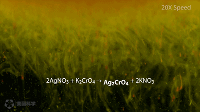 中国学霸用化学方程式拍片，拿国际大奖惊艳全世界!,图片,美丽科学,化学实验,氯化钴,重铬酸钾结晶,浓硫酸,第5张