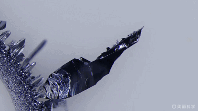 中国学霸用化学方程式拍片，拿国际大奖惊艳全世界!,图片,美丽科学,化学实验,氯化钴,重铬酸钾结晶,浓硫酸,第16张