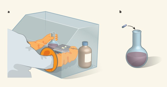  天啊，这就是一篇Nature Chemistry！同学，你手头的合成路线可以简化简化了,图片,合成路线,简化,有机锂试剂,手套,反应体系,第5张