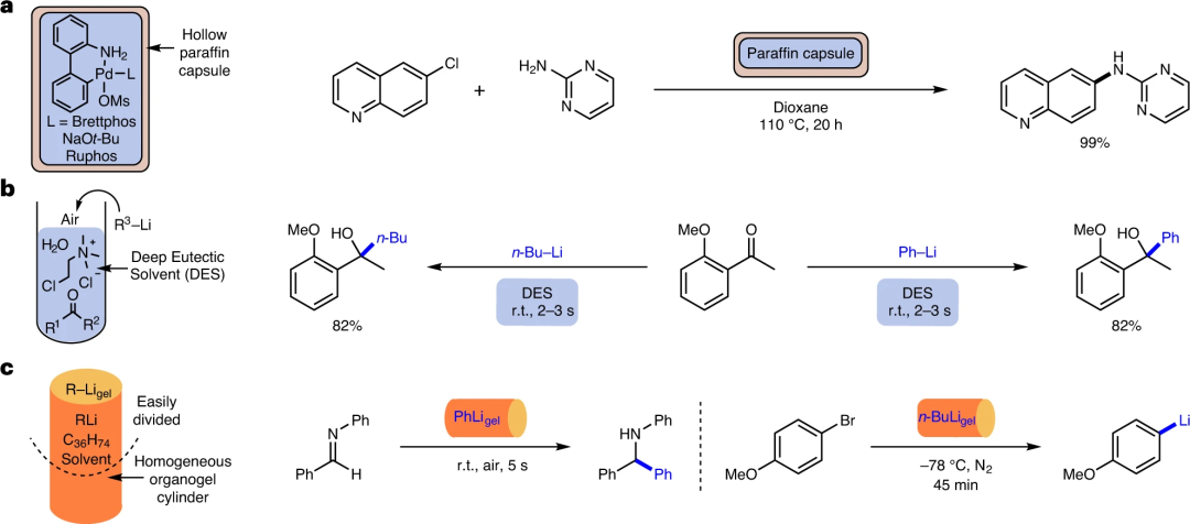  天啊，这就是一篇Nature Chemistry！同学，你手头的合成路线可以简化简化了,图片,合成路线,简化,有机锂试剂,手套,反应体系,第3张
